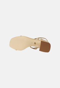 Scarpe con Tacco Donna Gold&Gold Beige
