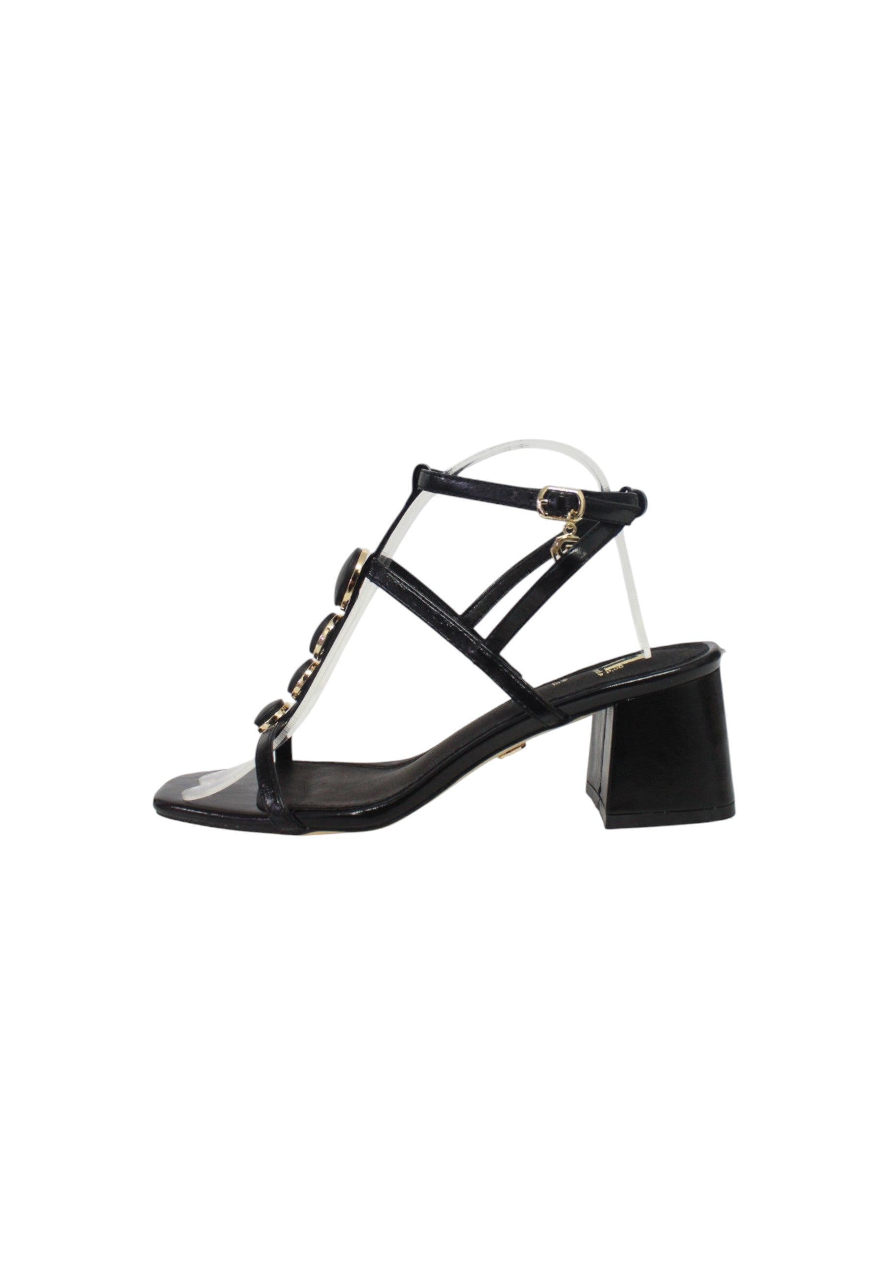 Scarpe con Tacco Donna Gold&Gold Nero