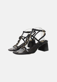 Scarpe con Tacco Donna Gold&Gold Nero