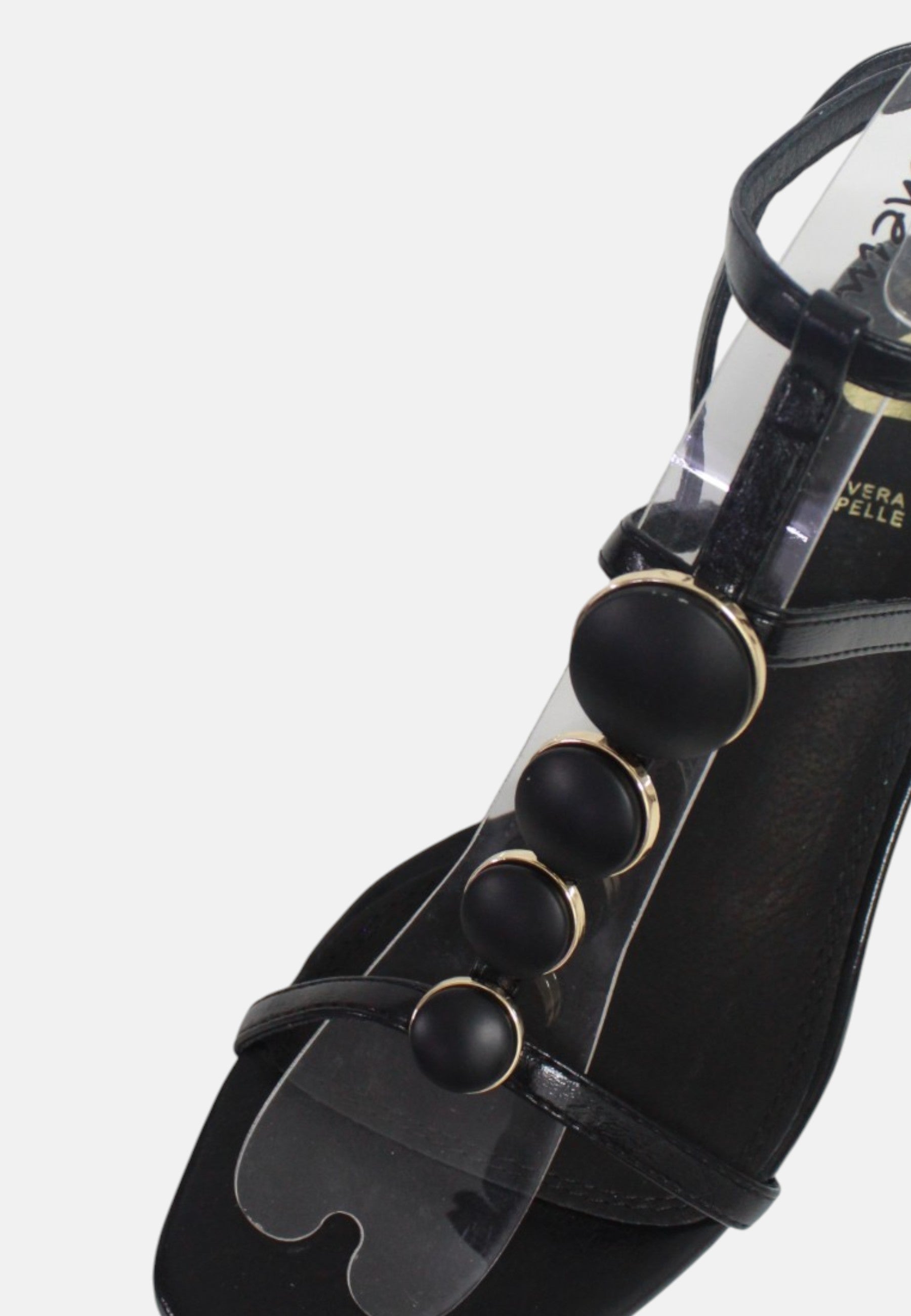 Scarpe con Tacco Donna Gold&Gold Nero
