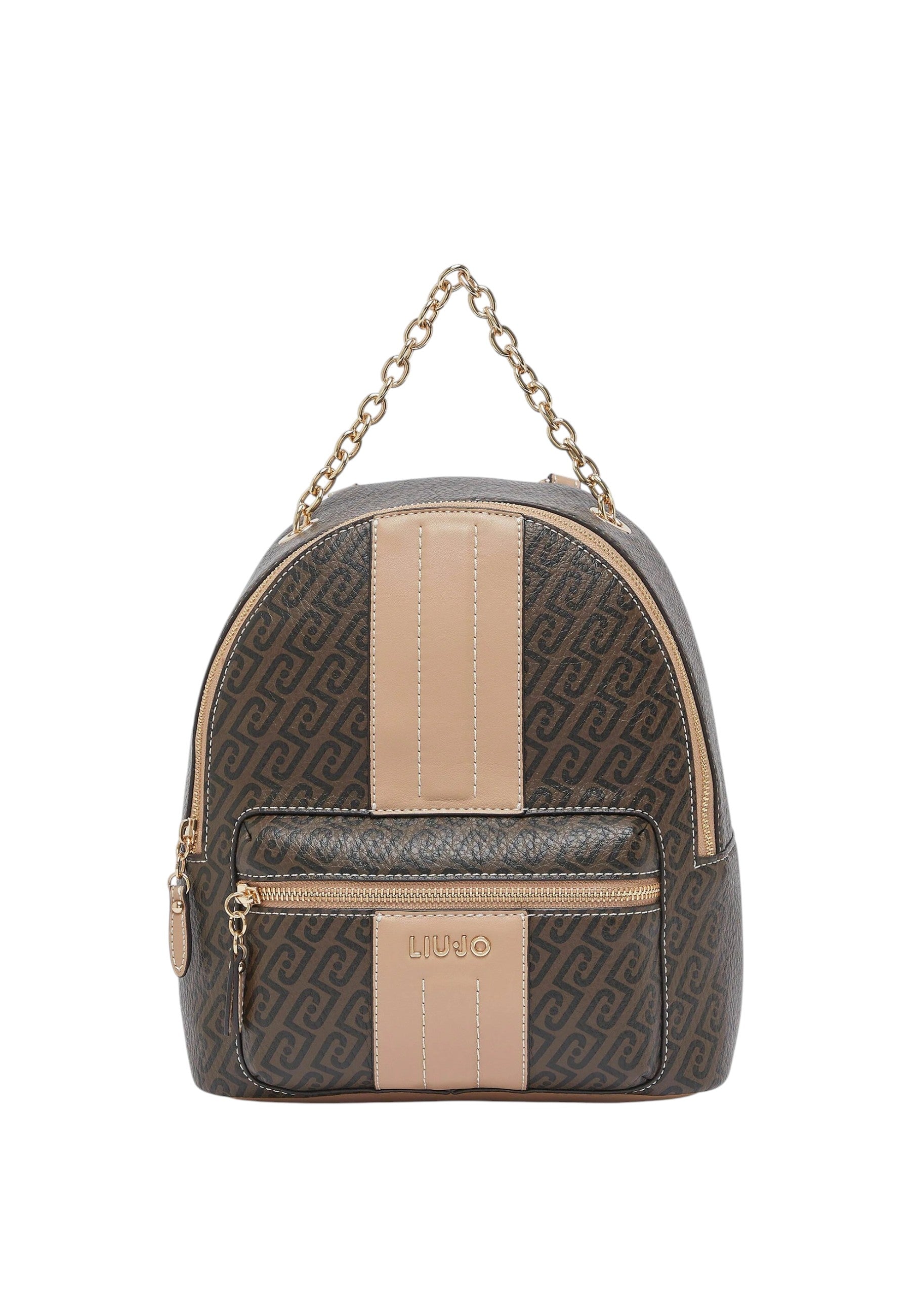 Zaino Donna Liu Jo Testa Di Moro/cipria