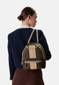 Zaino Donna Liu Jo Testa Di Moro/cipria