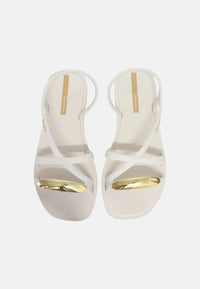 Ipanema go chic sandali donna Beige/oro