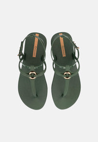 Ipanema Atena Sandali Donna Verde/beige