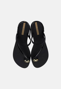 Ipanema glam ring sandali donna Nero/beige