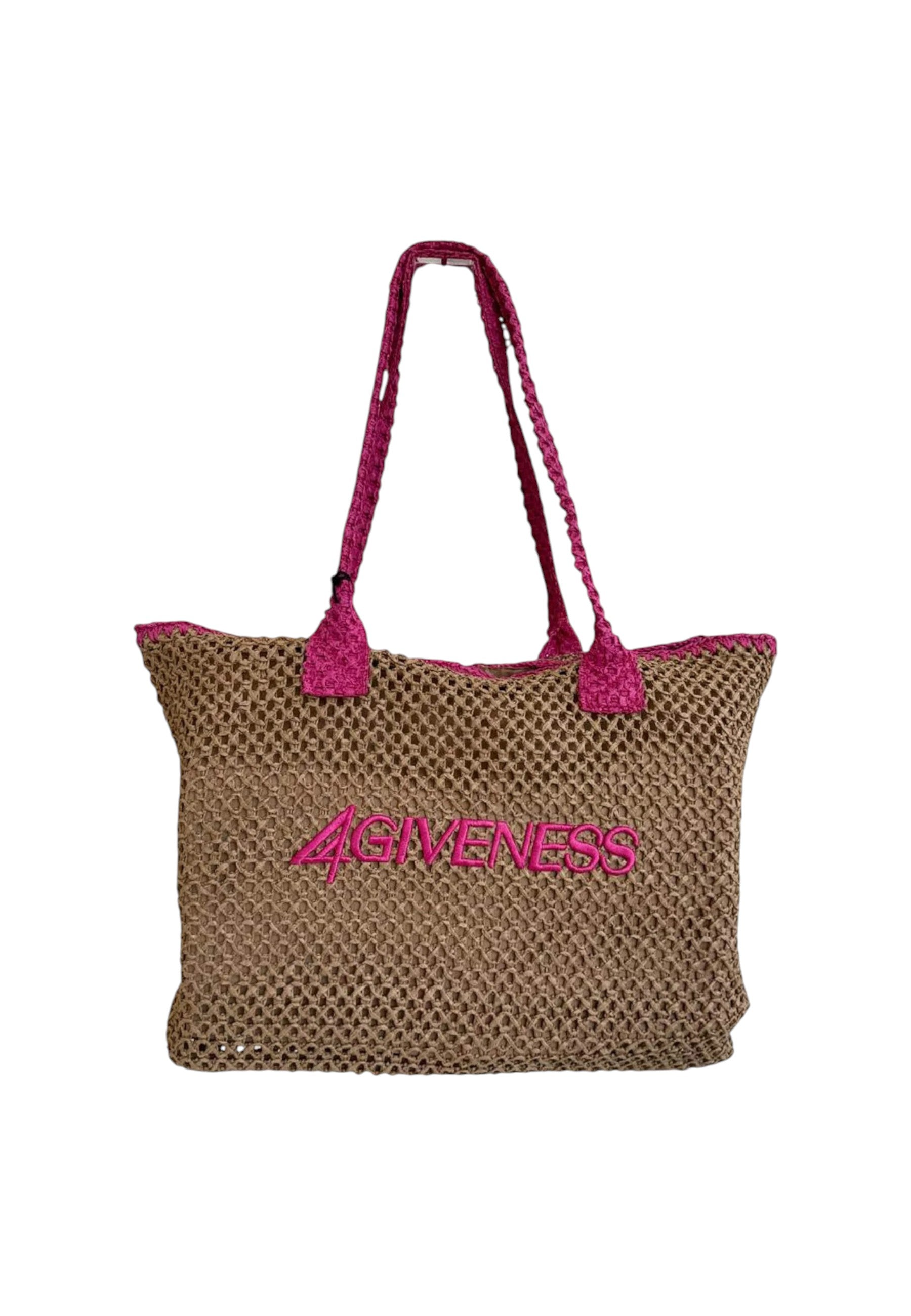 Borsa Mare Donna 4Giveness Sabbia/fuxia