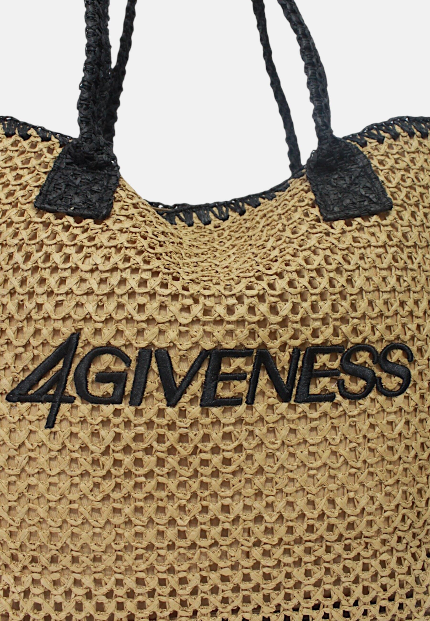 Borsa Mare Donna 4Giveness Sabbia/nero