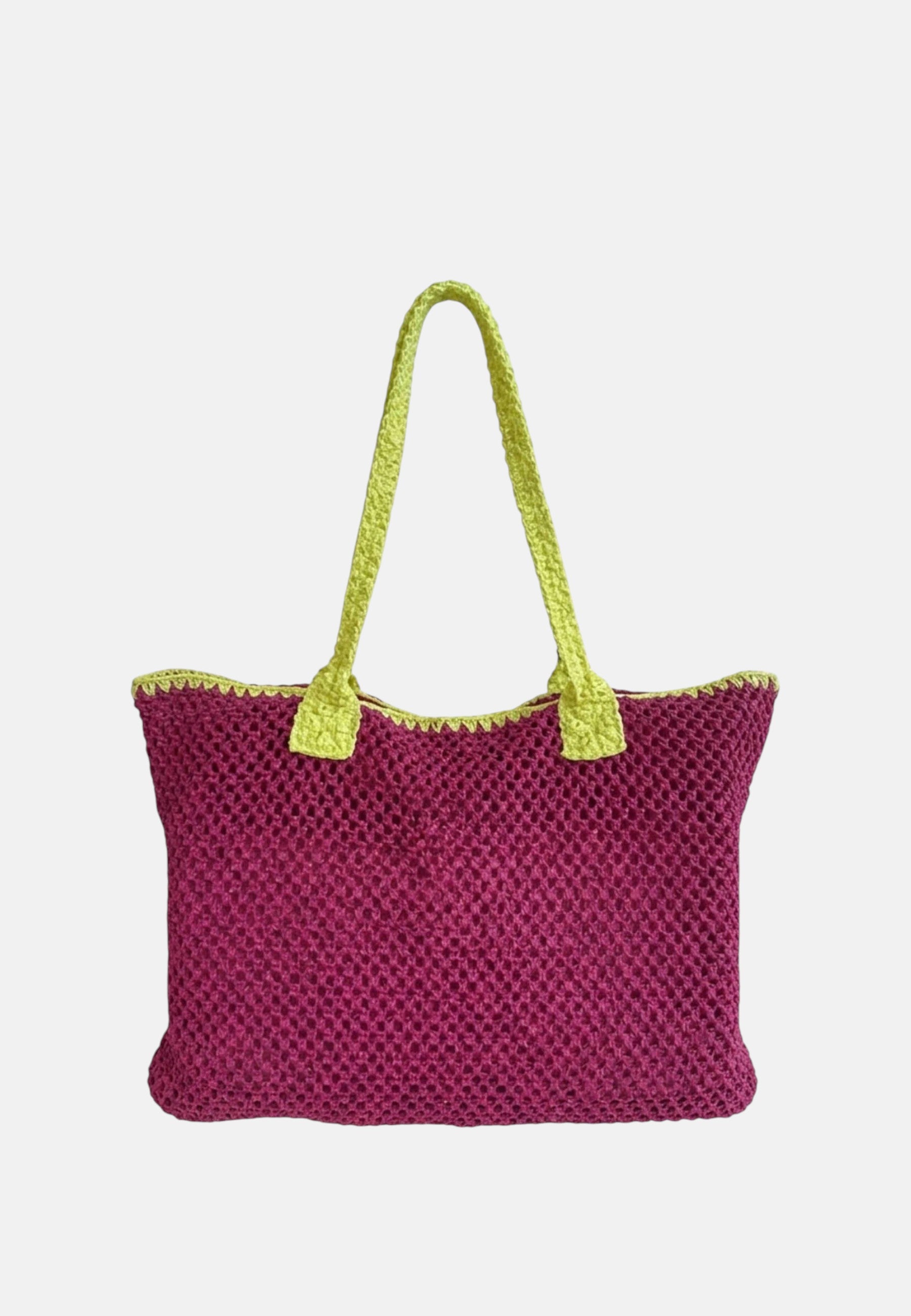 Borsa Mare Donna 4Giveness Fuxia/giallo
