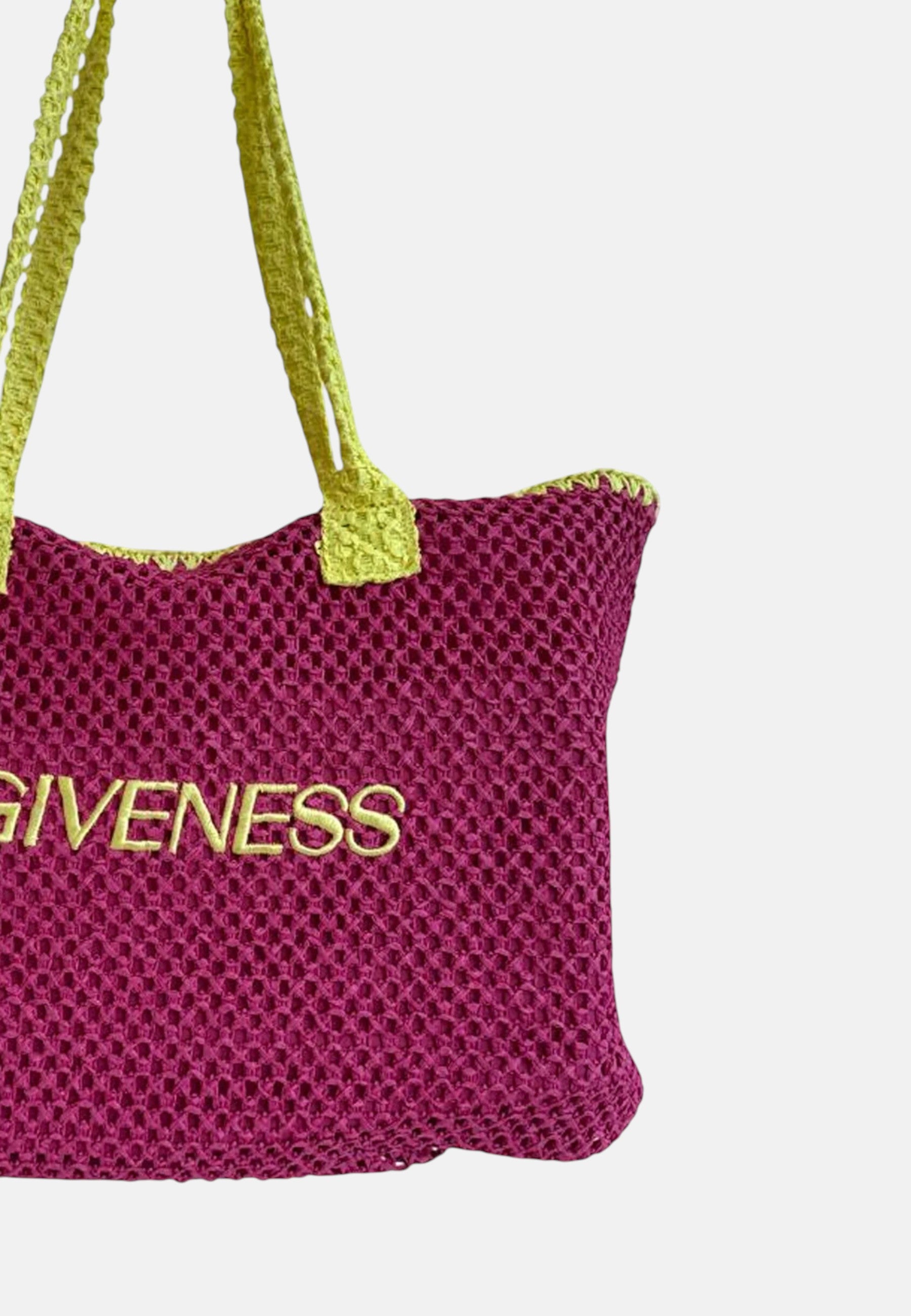 Borsa Mare Donna 4Giveness Fuxia/giallo
