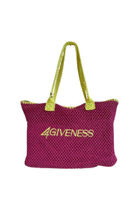 Borsa Mare Donna 4Giveness Fuxia/giallo