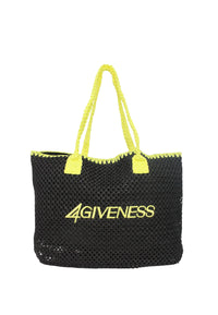Borsa Mare Donna 4Giveness Nero/giallo