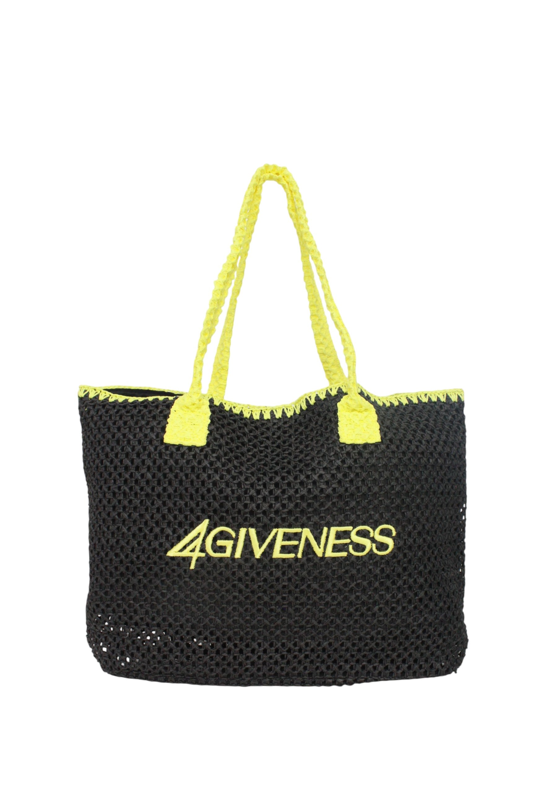 Borsa Mare Donna 4Giveness Nero/giallo