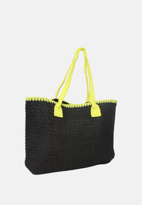 Borsa Mare Donna 4Giveness Nero/giallo