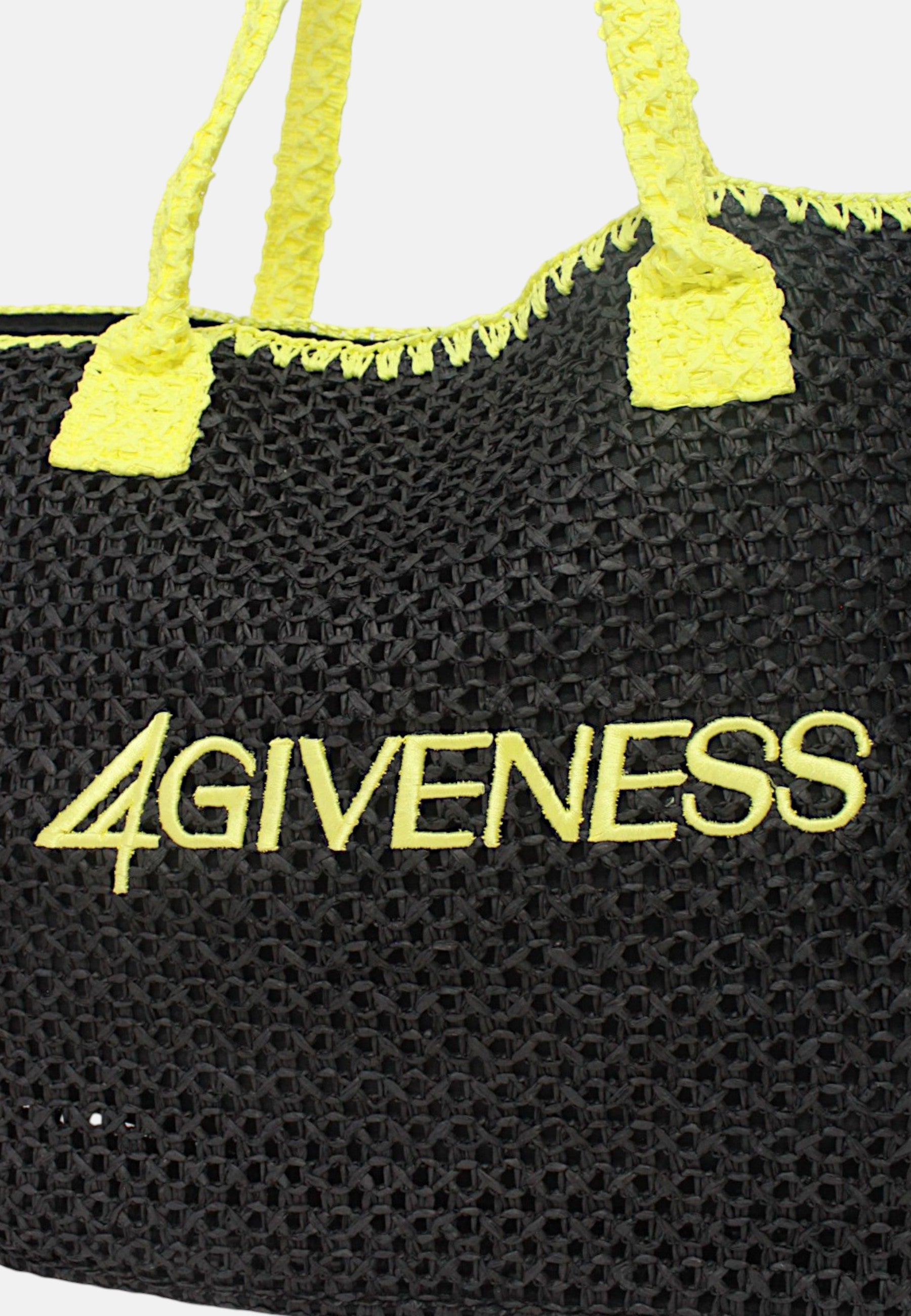 Borsa Mare Donna 4Giveness Nero/giallo