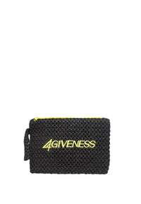 Pochette Donna 4Giveness Nero/giallo