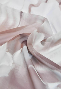 Foulard Liu Jo Donna in Tessuto Stampato Logo All Over Naturale