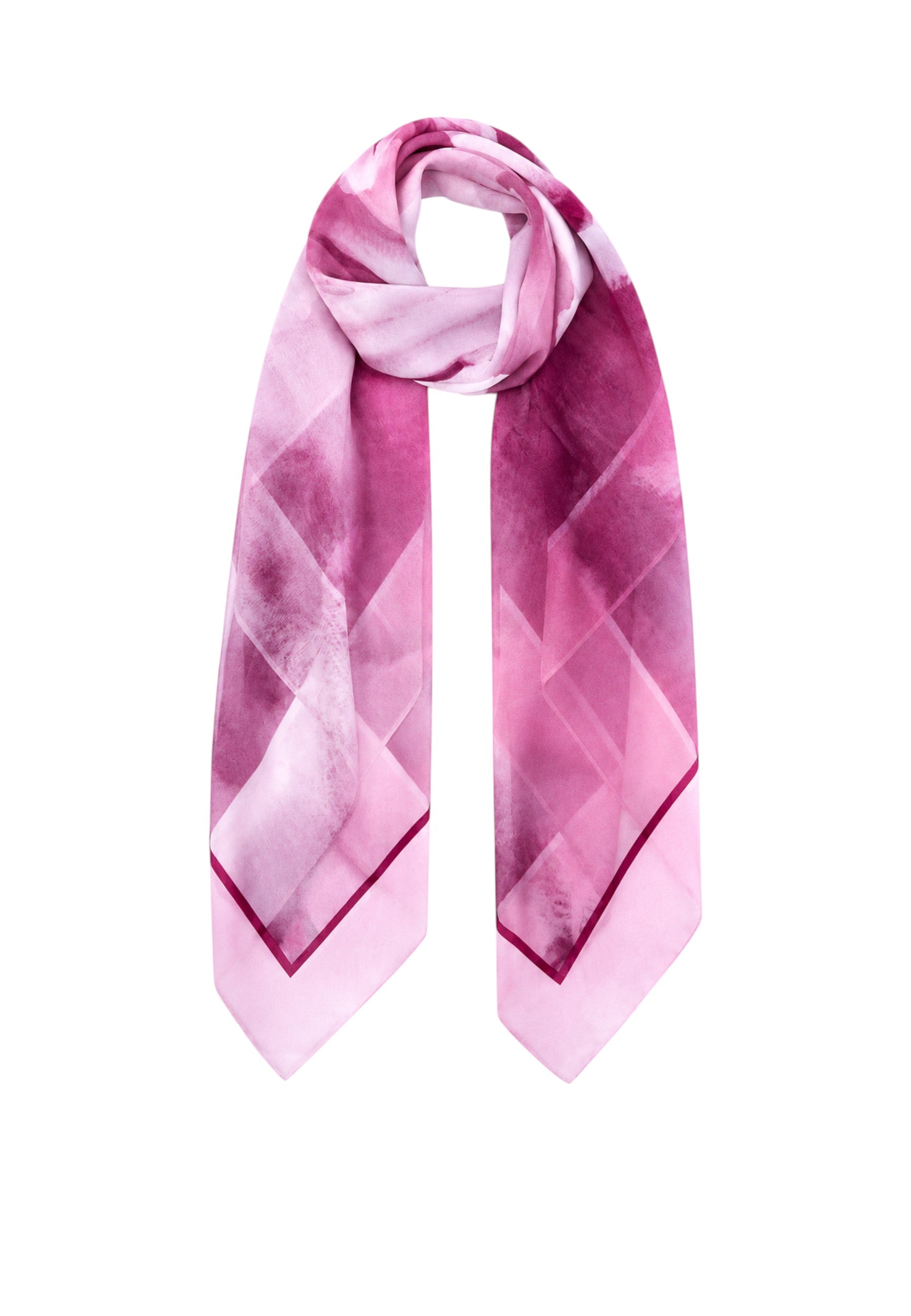 Foulard Liu Jo Donna in Tessuto Stampato Logo All Over Peaches