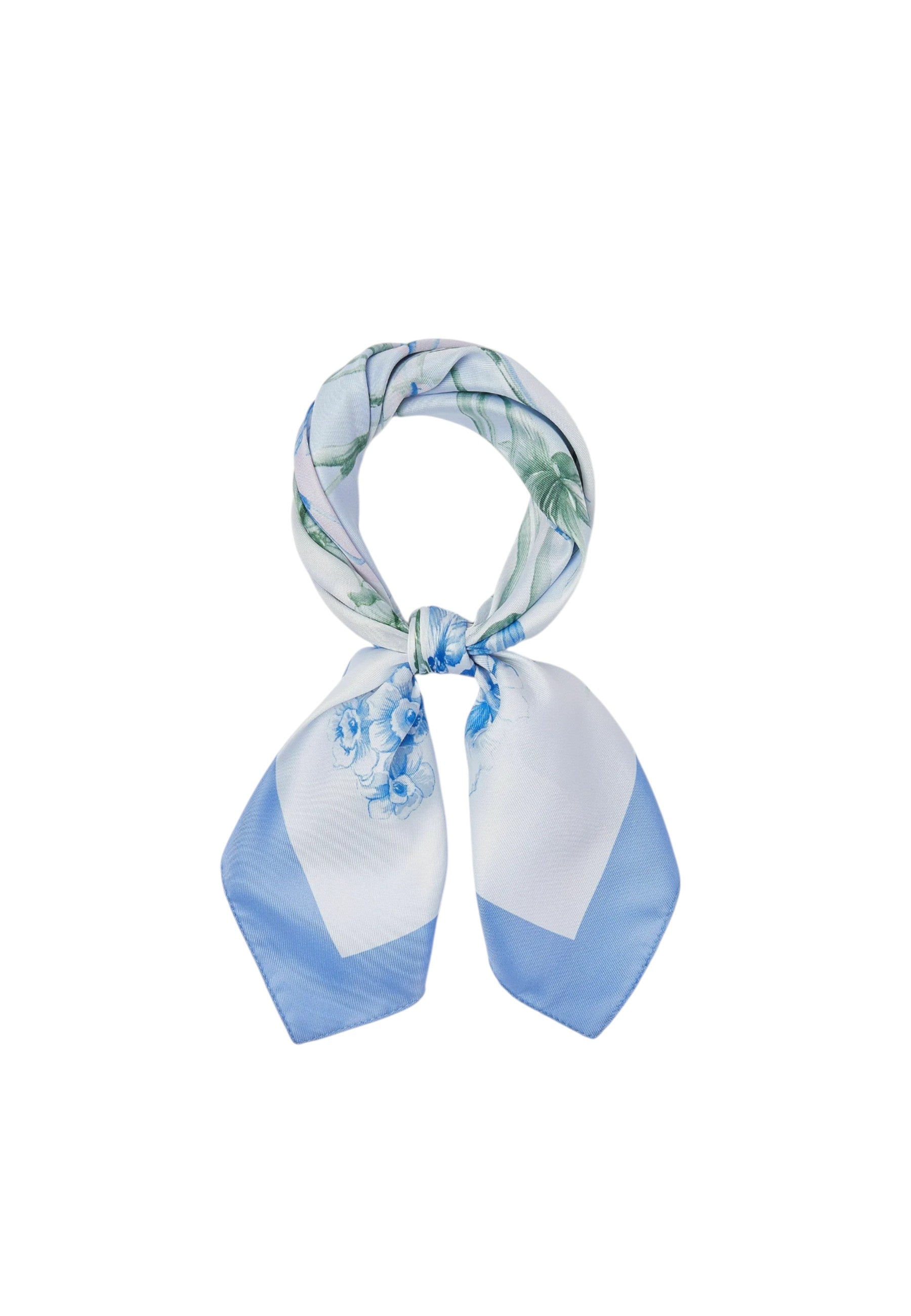 Foulard Liu Jo piccolo a fiori Bright Blue