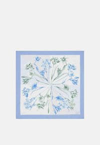 Foulard Liu Jo piccolo a fiori Bright Blue