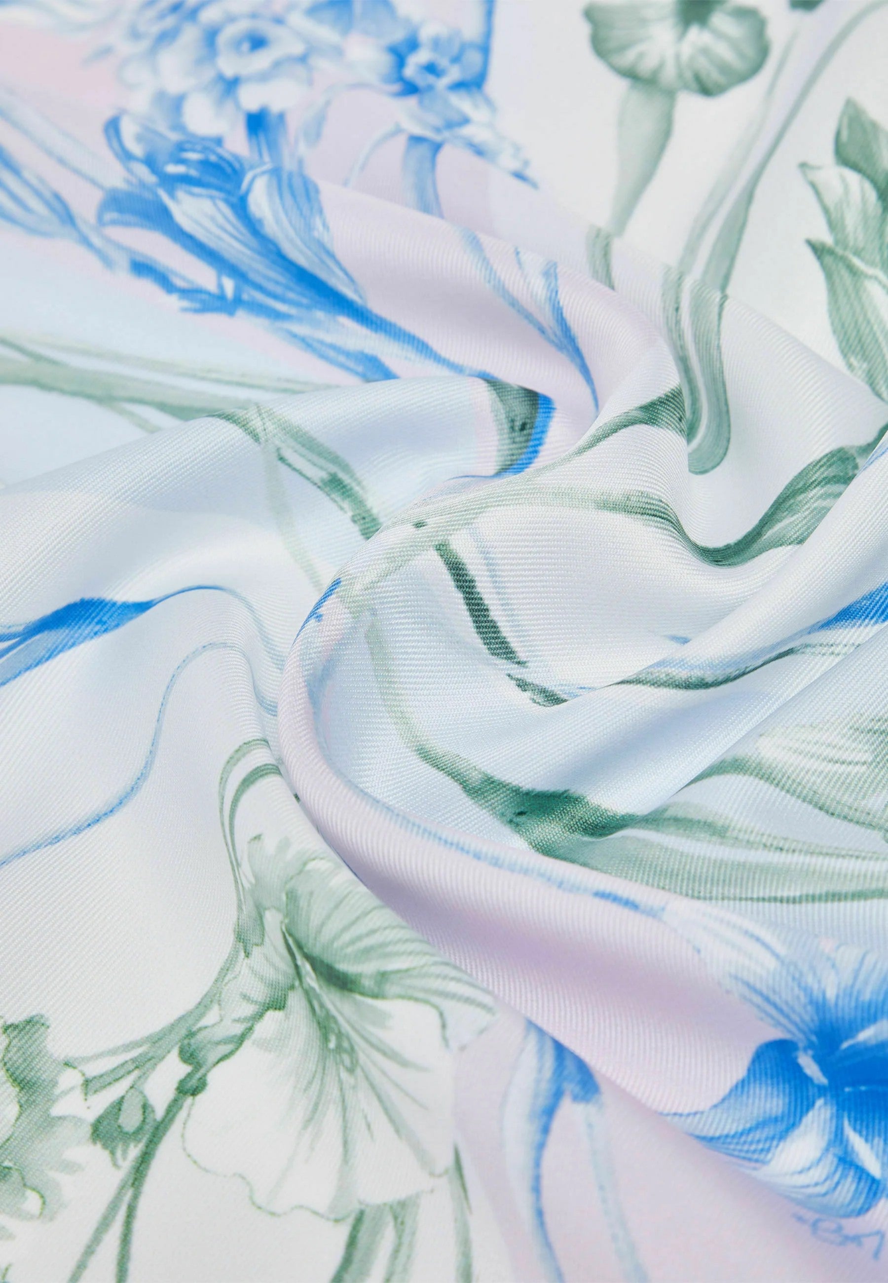 Foulard Liu Jo piccolo a fiori Bright Blue