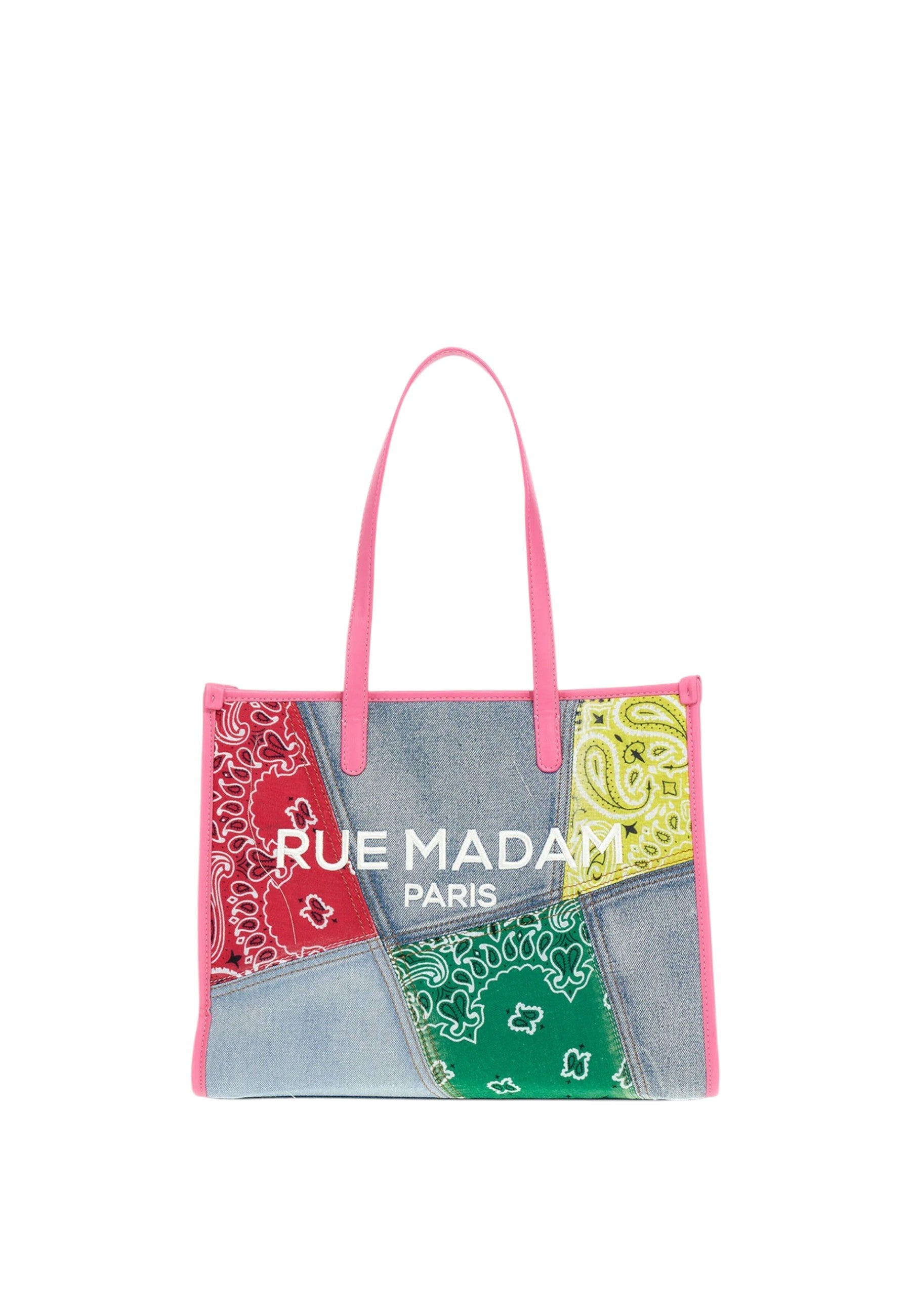 Borsa Donna Rue Madam Denim/fucsia