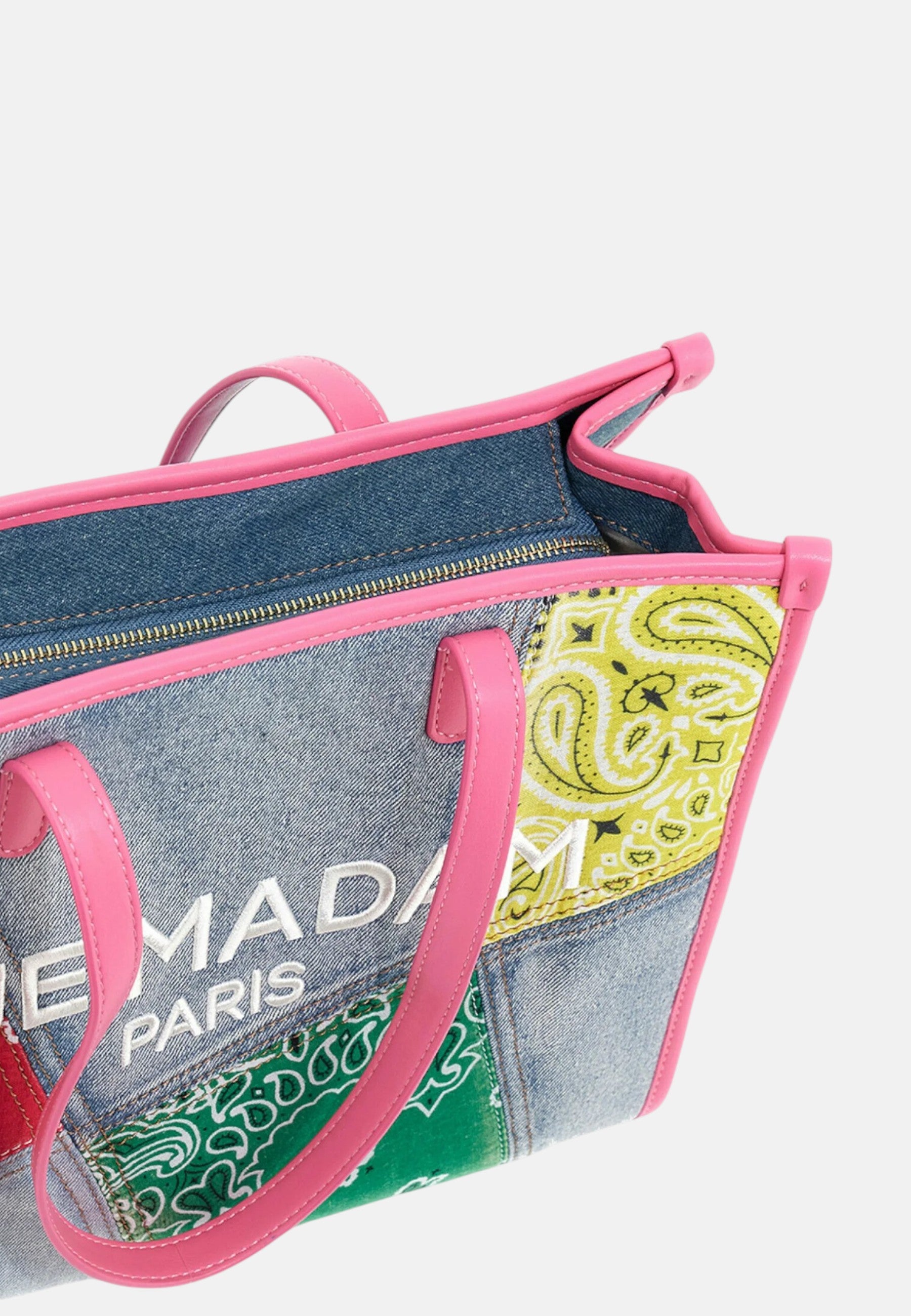 Borsa Donna Rue Madam Denim/fucsia
