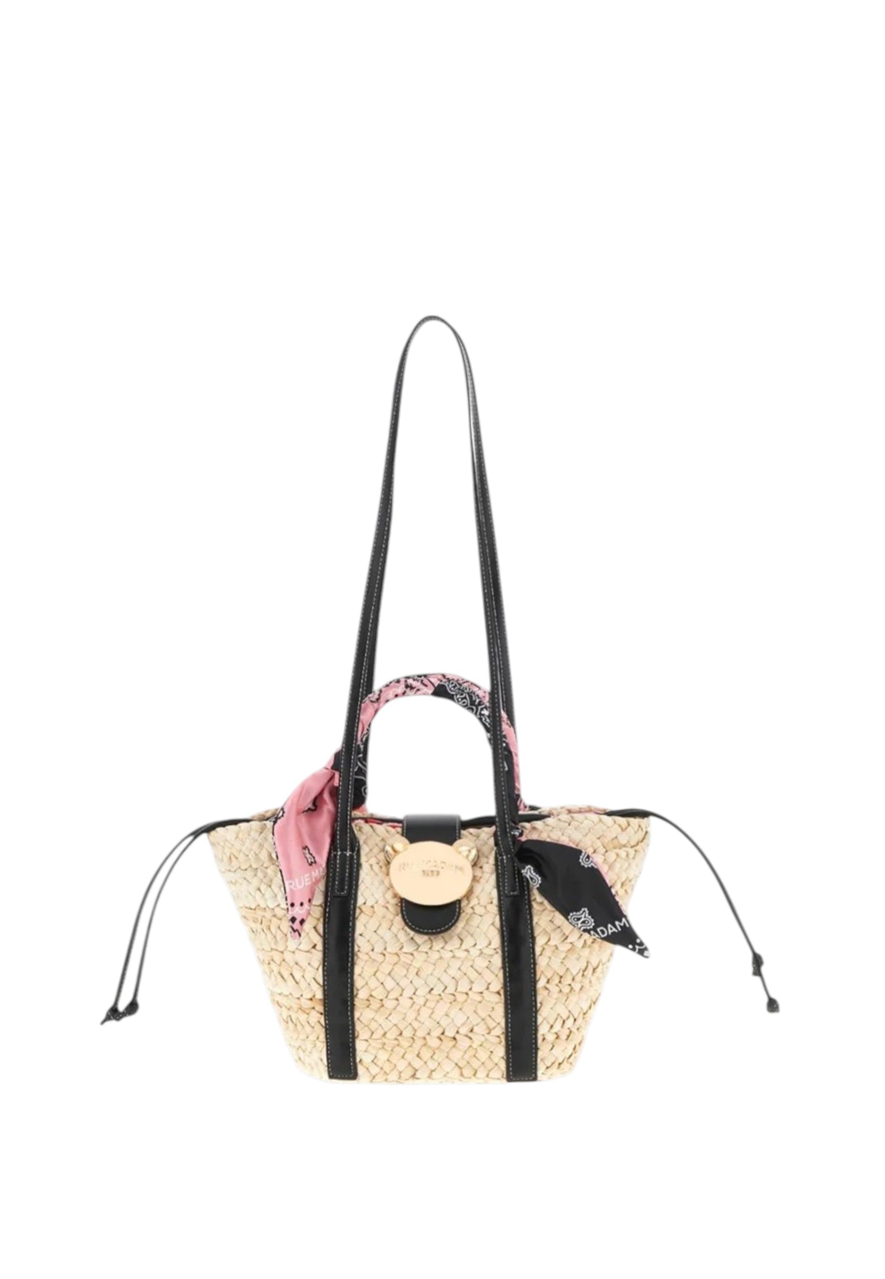 Borsa Donna Rue Madam Beige/black