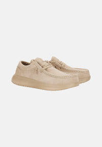 Mocassino Donna Wendy comf suede w Hey Dude Tan