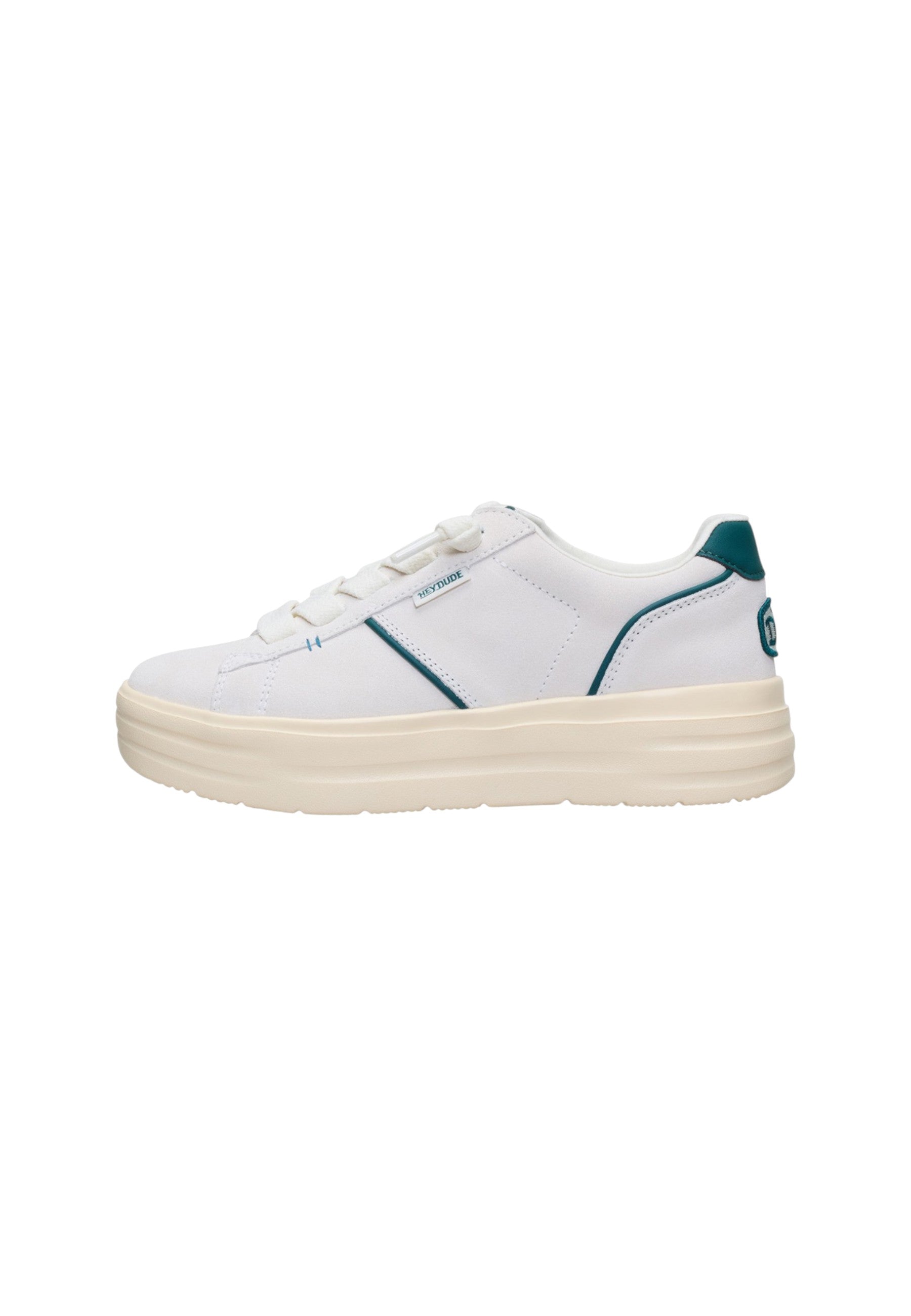 Sneakers Donna Karina dbl duo suede Rue Madam Egret/multicolor