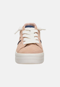 Sneakers Donna Karina dbl duo suede Rue Madam Taupe/multicolor