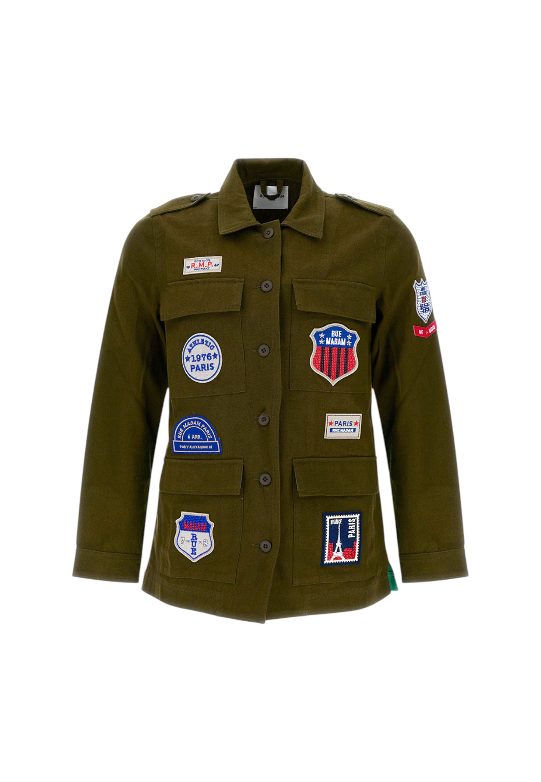 SAFARI JACKET Donna Rue Madam Military Green