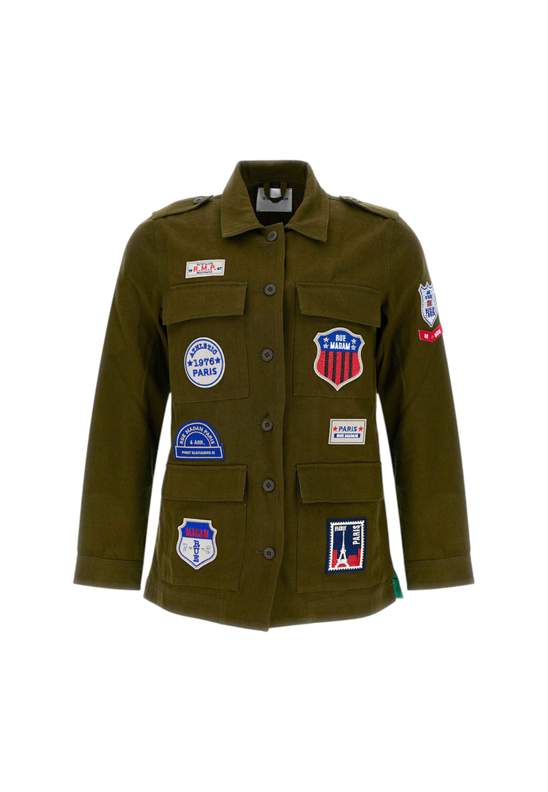 SAFARI JACKET Donna Rue Madam Military Green