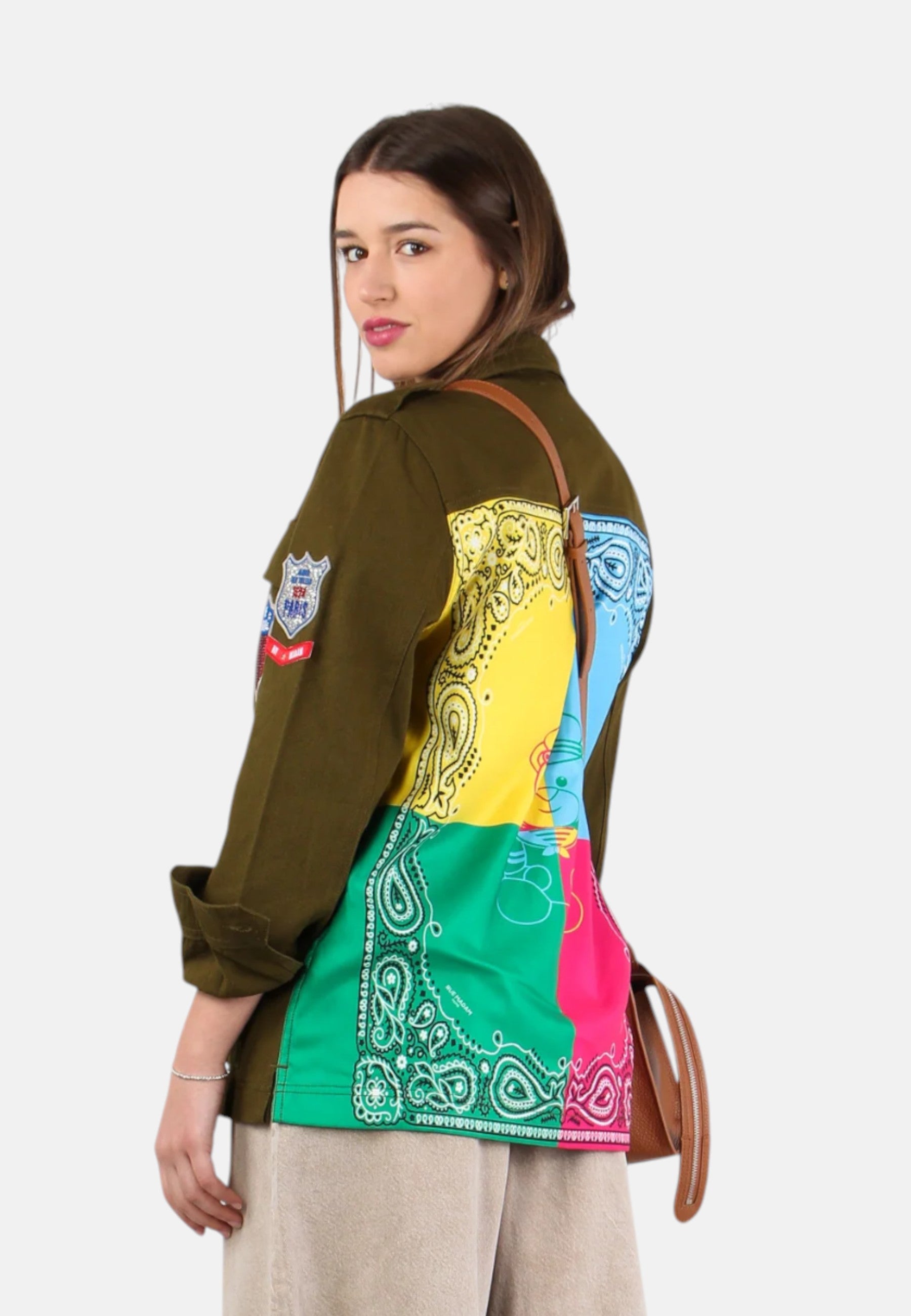 SAFARI JACKET Donna Rue Madam Military Green