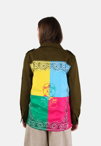 SAFARI JACKET Donna Rue Madam Military Green