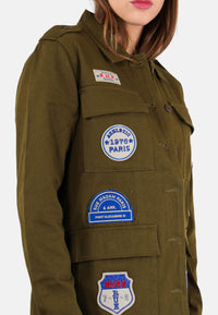SAFARI JACKET Donna Rue Madam Military Green