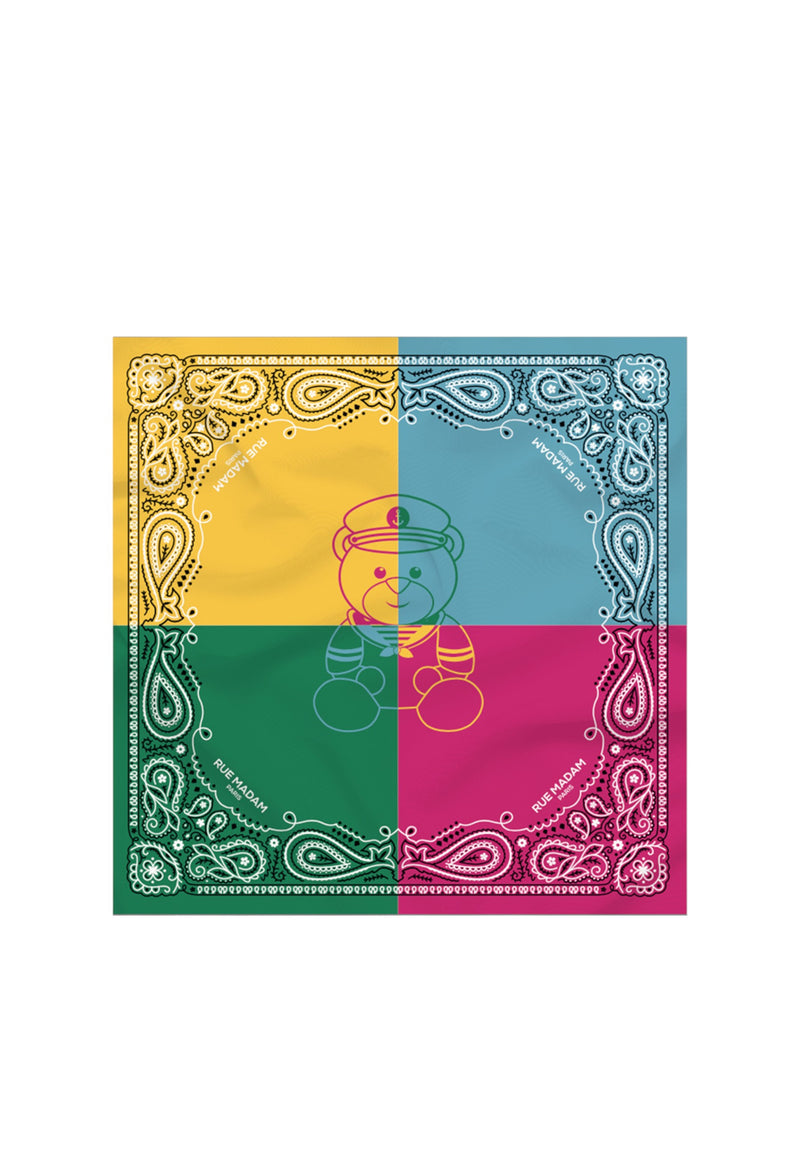Foulard Donna Rue Madam Multi/green