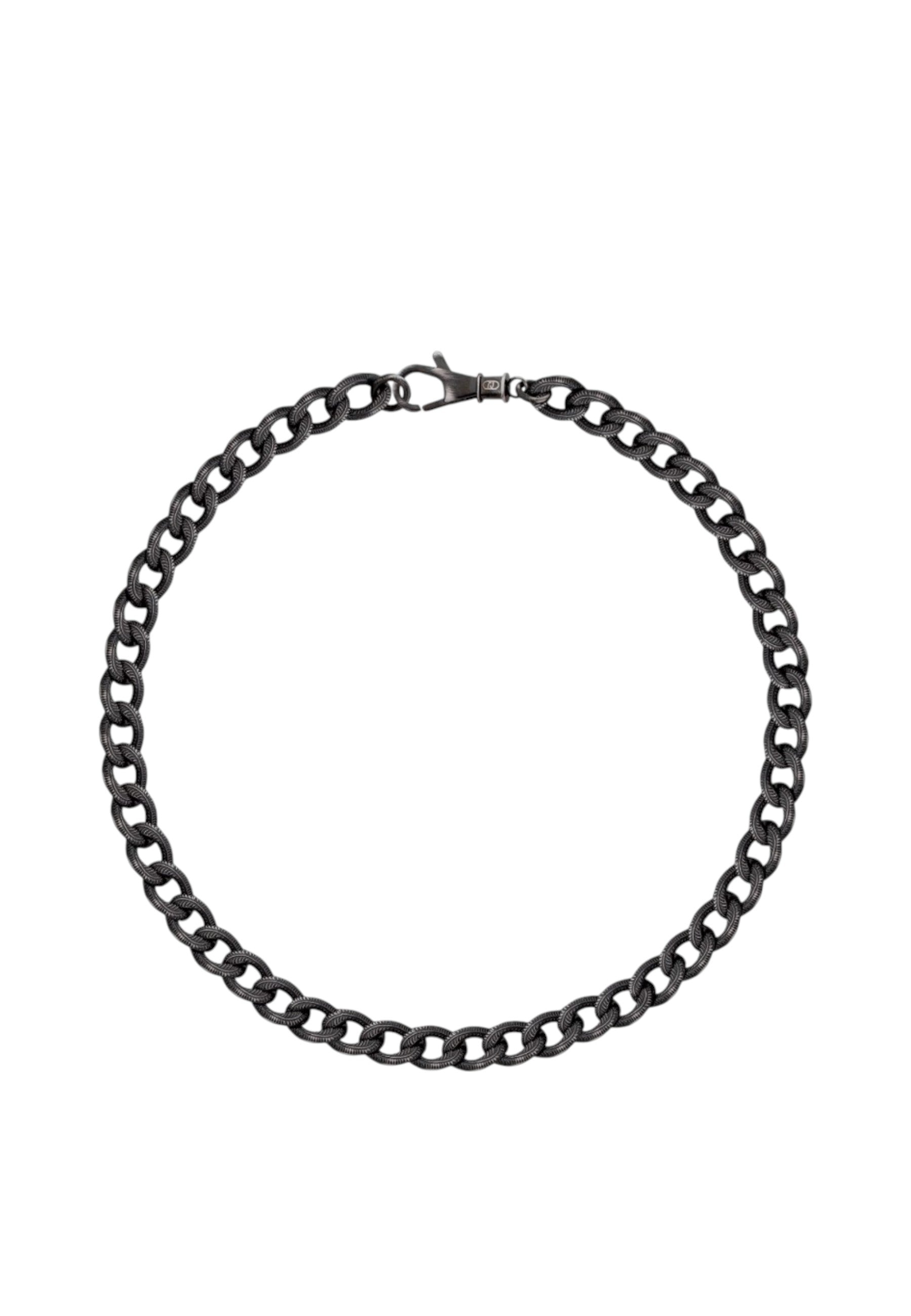 Collana Liu Jo uomo in acciaio Inossidabile Nero