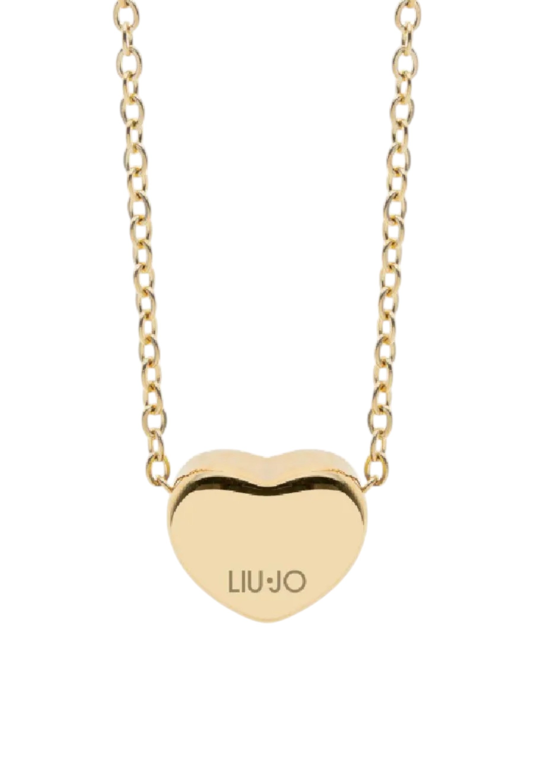 Collana Donna Acciaio Dorato CUORE LIU JO LUXURY ESSENTIAL Oro