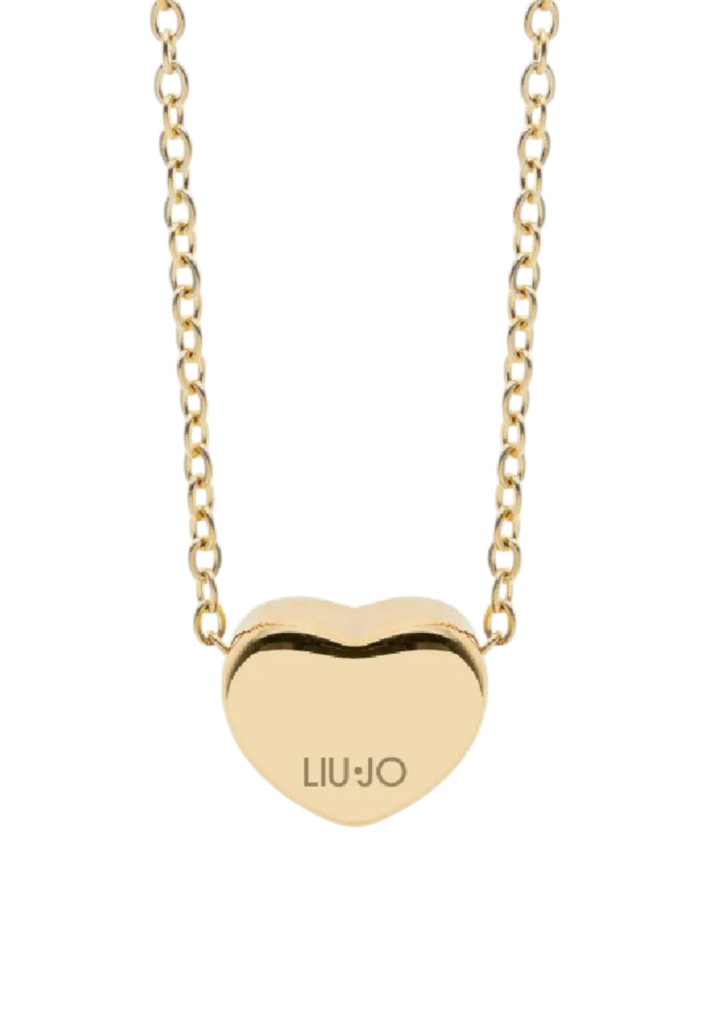 Collana Donna Acciaio Dorato CUORE LIU JO LUXURY ESSENTIAL Oro