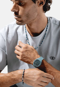 Orologio Uomo Liu Jo con Cinturino Regolabile Petrolio
