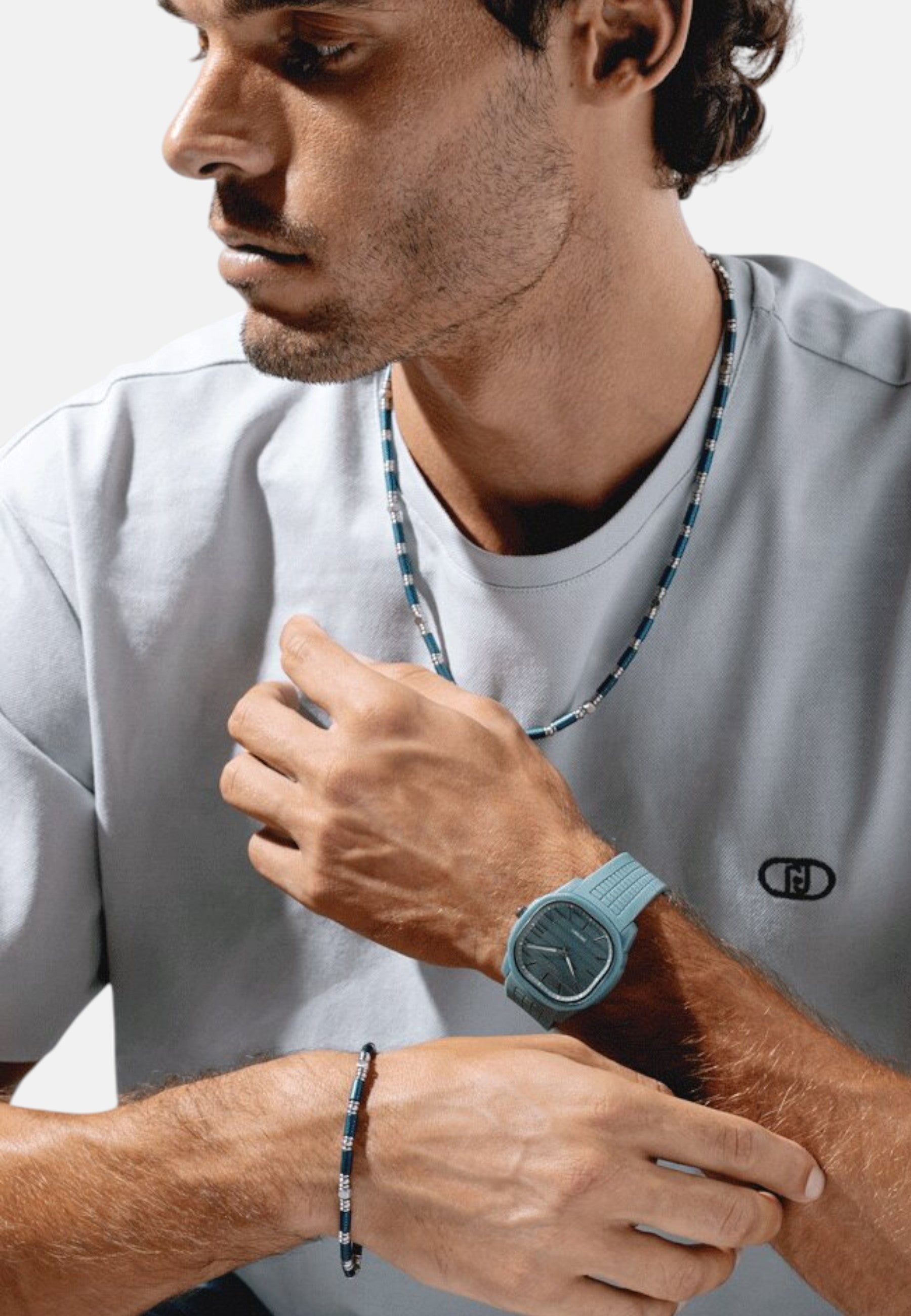 Orologio Uomo Liu Jo con Cinturino Regolabile Petrolio