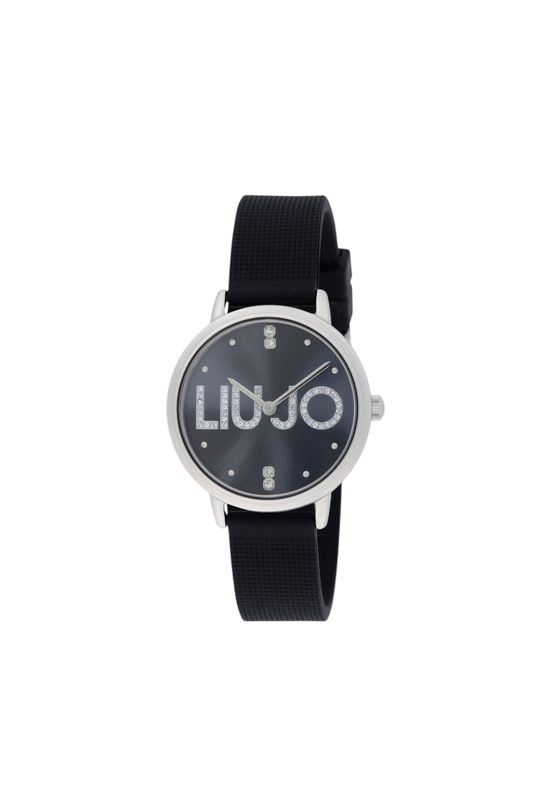 Set Orologio Più Bracciale Donna Liujo Couple Nero