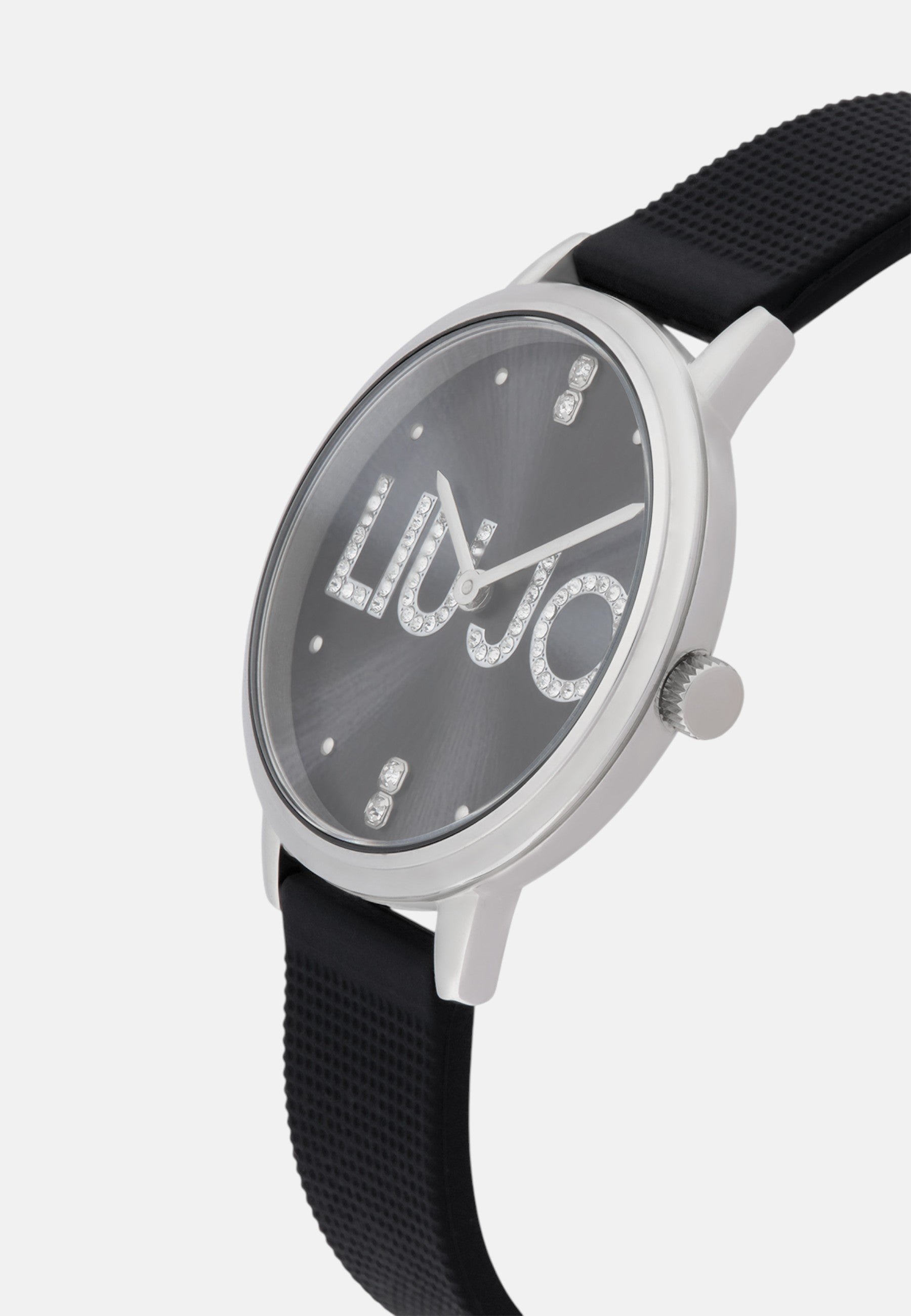 Set Orologio Più Bracciale Donna Liujo Couple Nero
