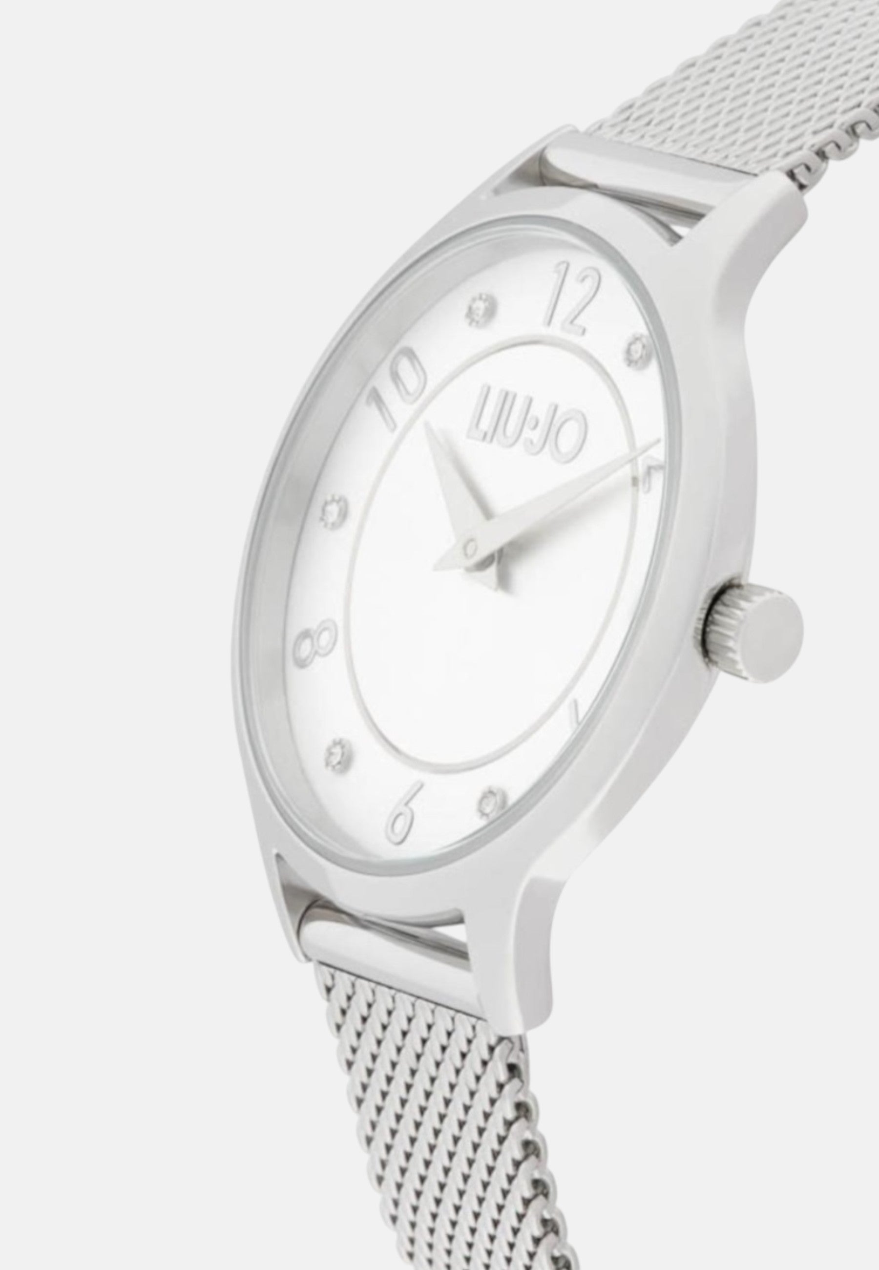 Orologio Donna Liu Jo Casual Aura Lux in acciaio con maglia Milano Silver