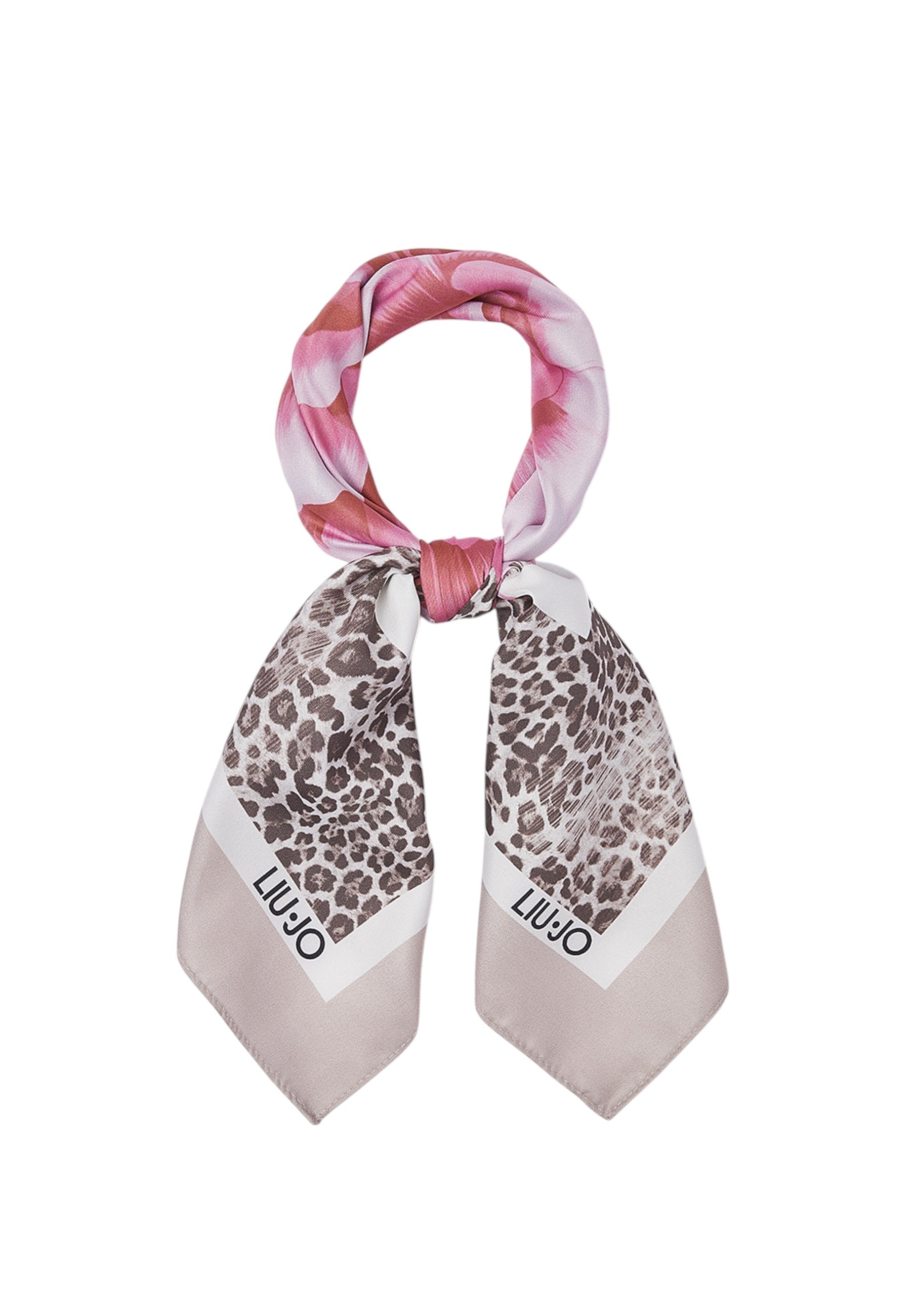 Foulard Donna Liu Jo con Fiore Rosa