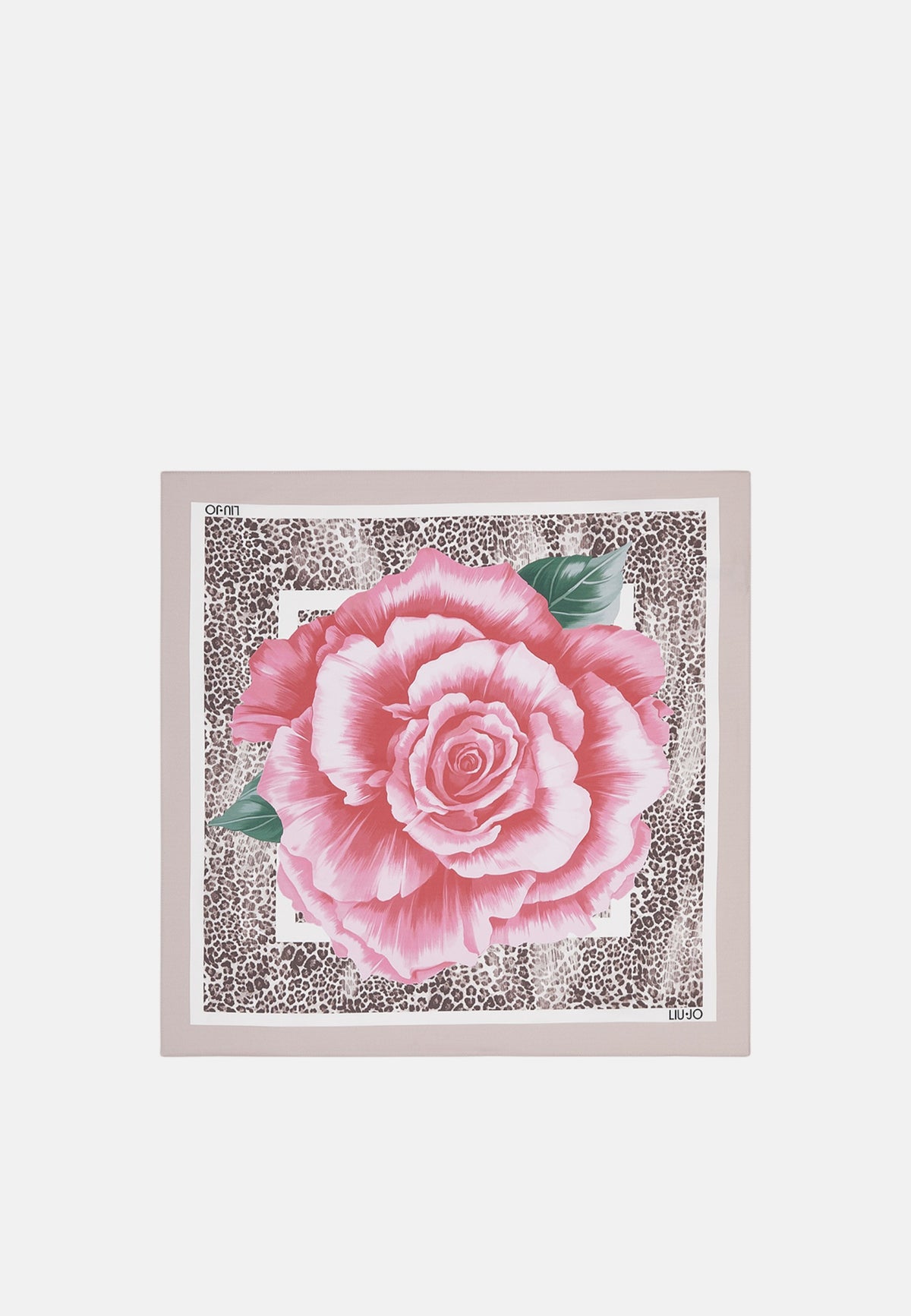 Foulard Donna Liu Jo con Fiore Rosa