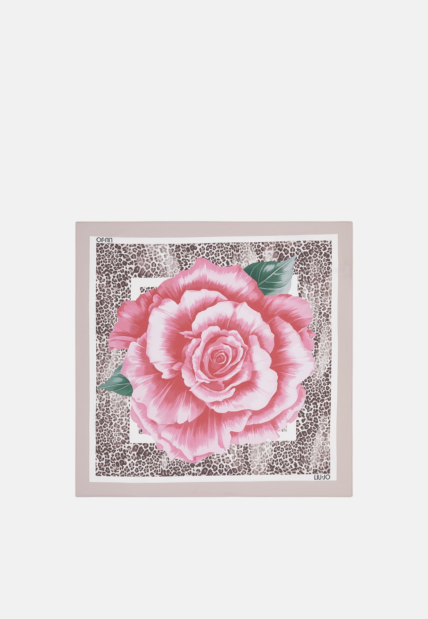 Foulard Donna Liu Jo con Fiore Rosa
