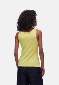 Top con logo monogram Donna Liu Jo Giallo