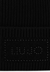 Berretto da Donna con logo Liu Jo con strass Liu Jo Nero