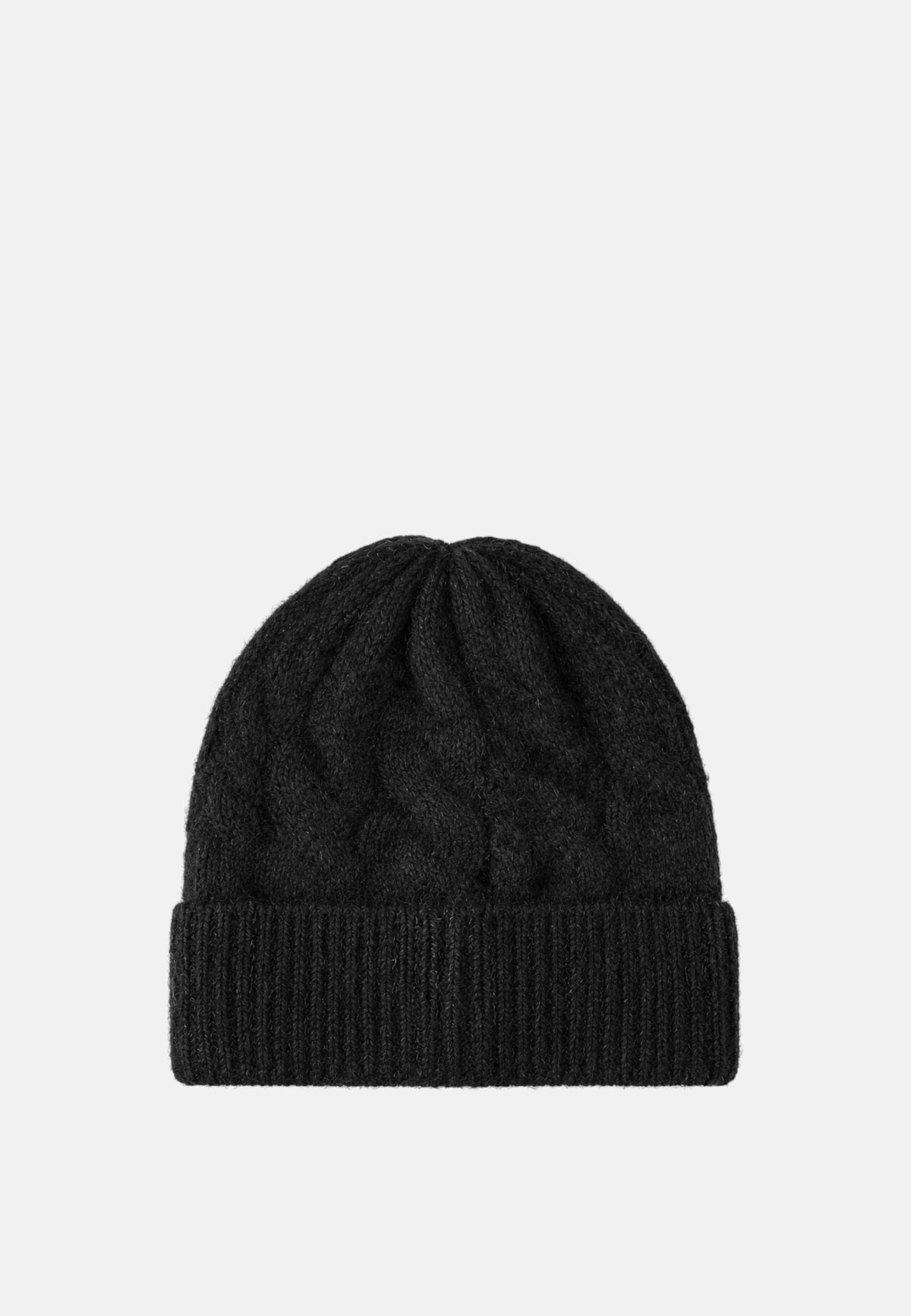 Cappello a trecce in misto lana Donna Liu Jo Nero